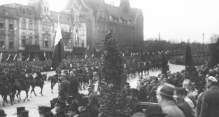 Św. Marcin - Wjazdowa 1935  Foto: Narodowe Archiwum Cyfrowe