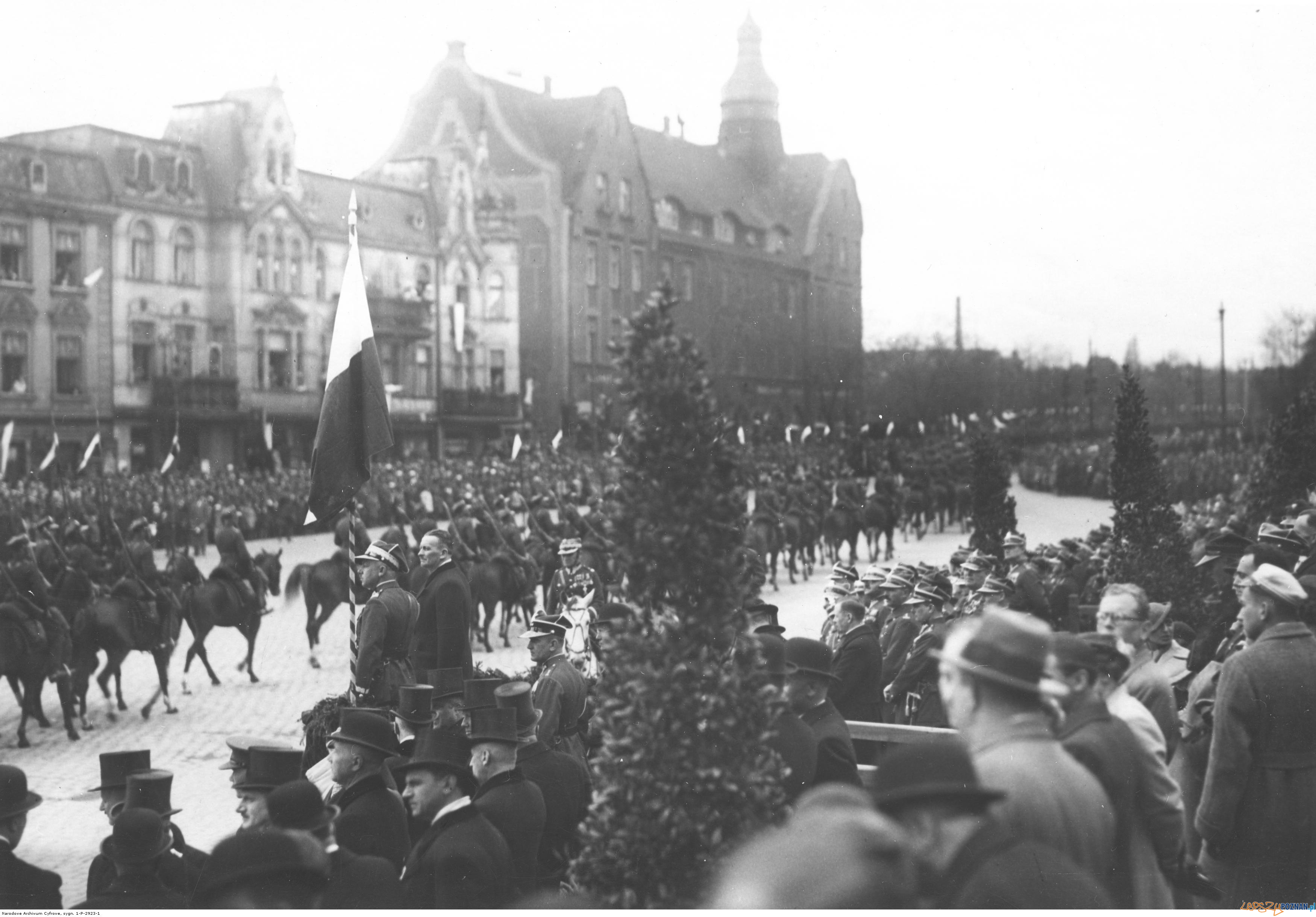 Św. Marcin - Wjazdowa 1935  Foto: Narodowe Archiwum Cyfrowe