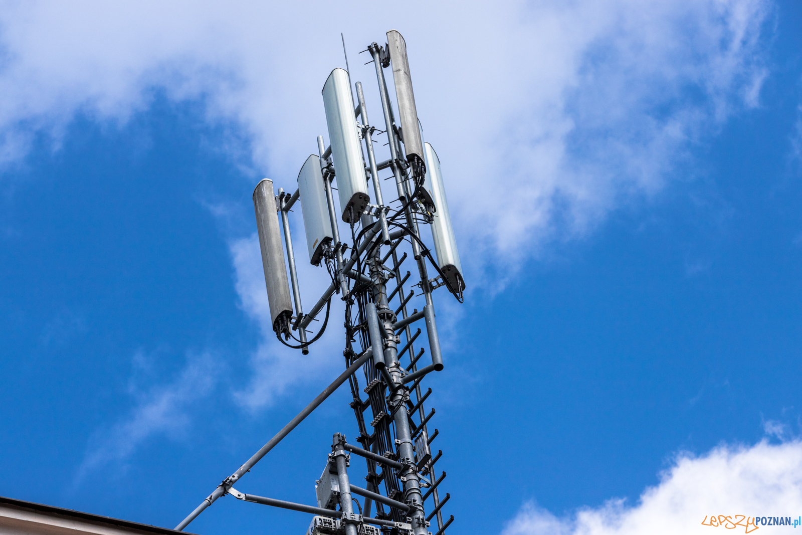 BTS, antena telefonii komórkowej  Foto: lepszyPOZNAN.pl/Piotr Rychter