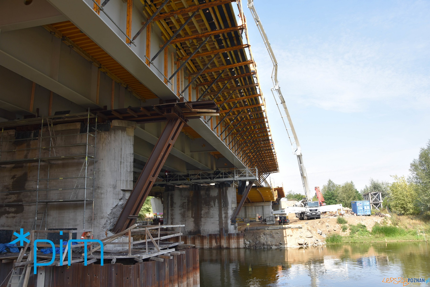 Przebudowa mostu Lecha  Foto: materiały prasowe / PIM