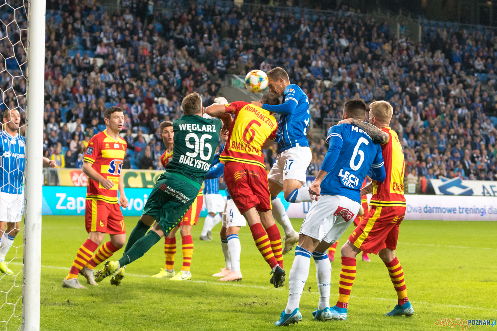 Lech Poznań - Jagiellonia Białystok  Foto: lepszyPOZNAN.pl/Piotr Rychter