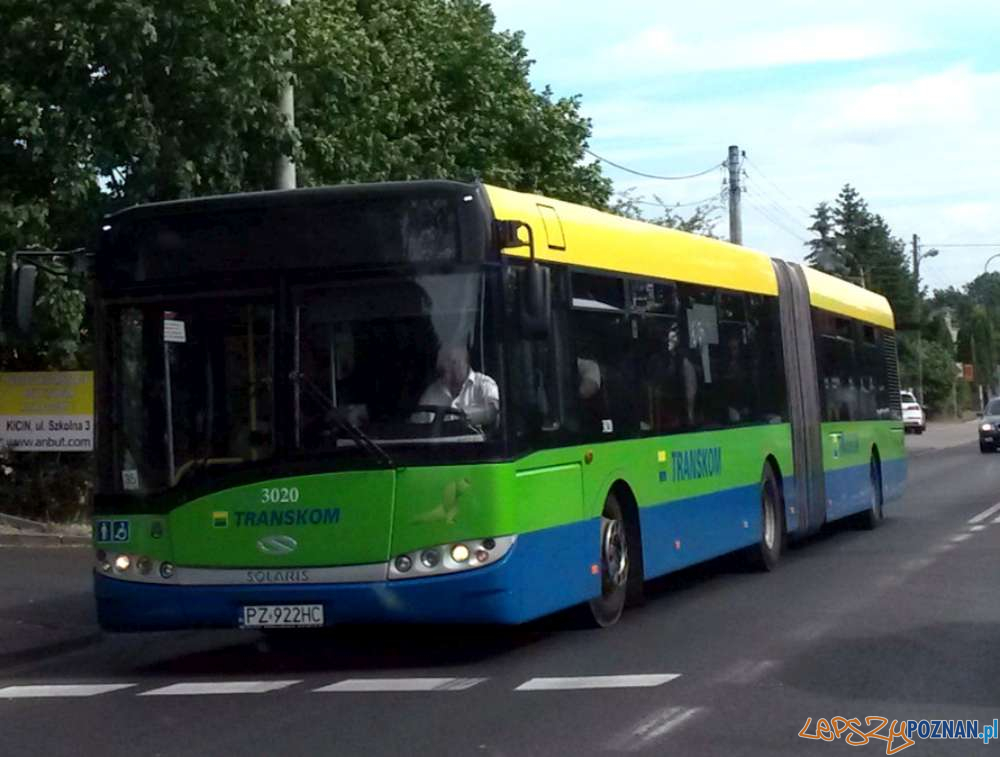 Autobus Transkom - Czerwonak  Foto: ZTM