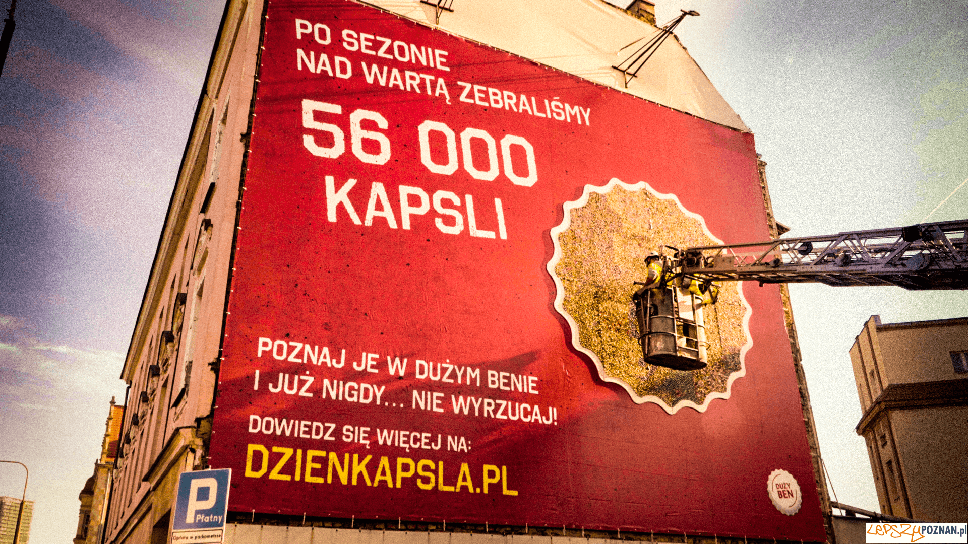 Baner z recyklingu  Foto: materiały prasowe