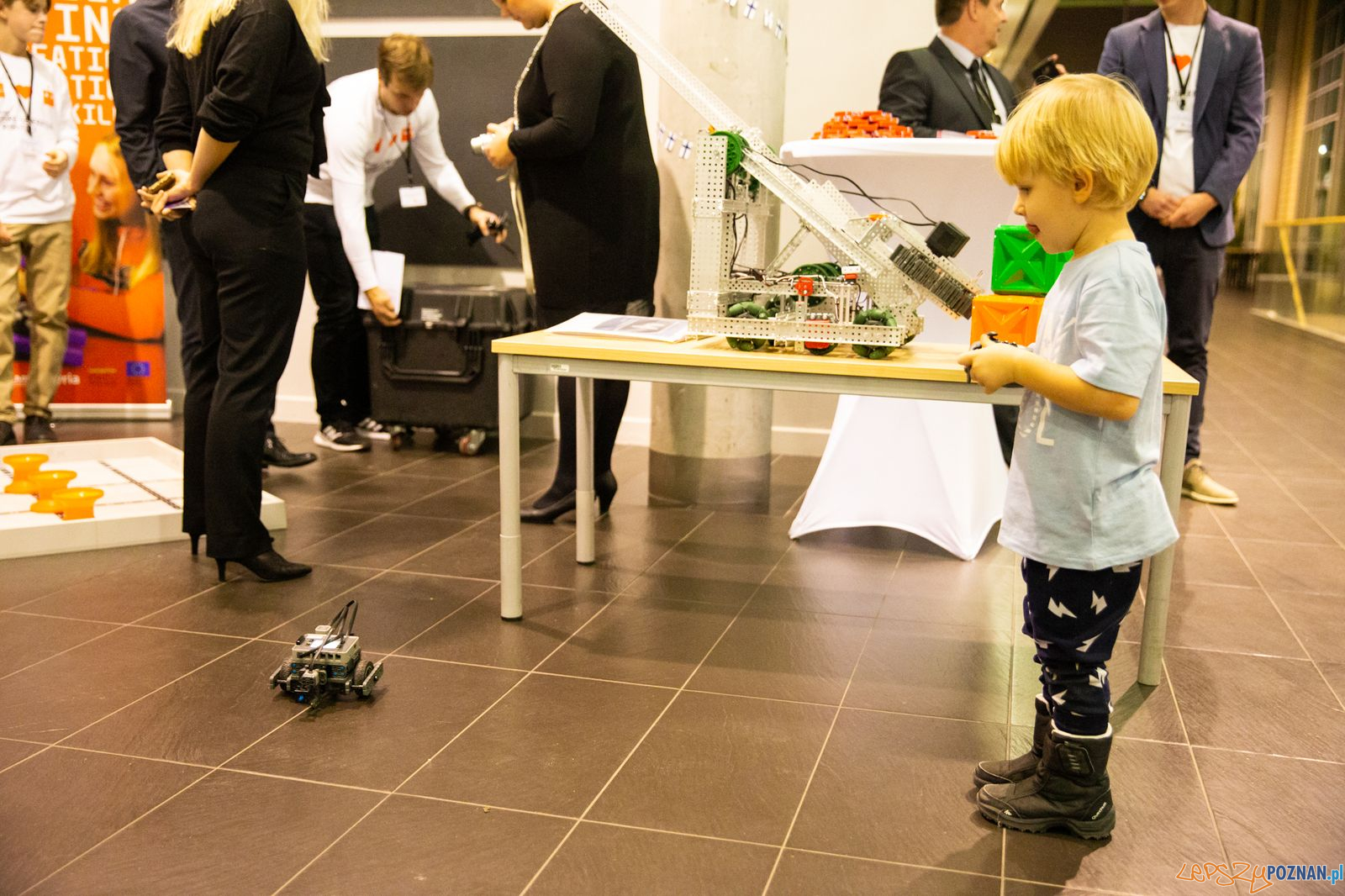 Roboty w Poznaniu (1)  Foto: Europejski Tydzień Robotyki - materiały prasowe
