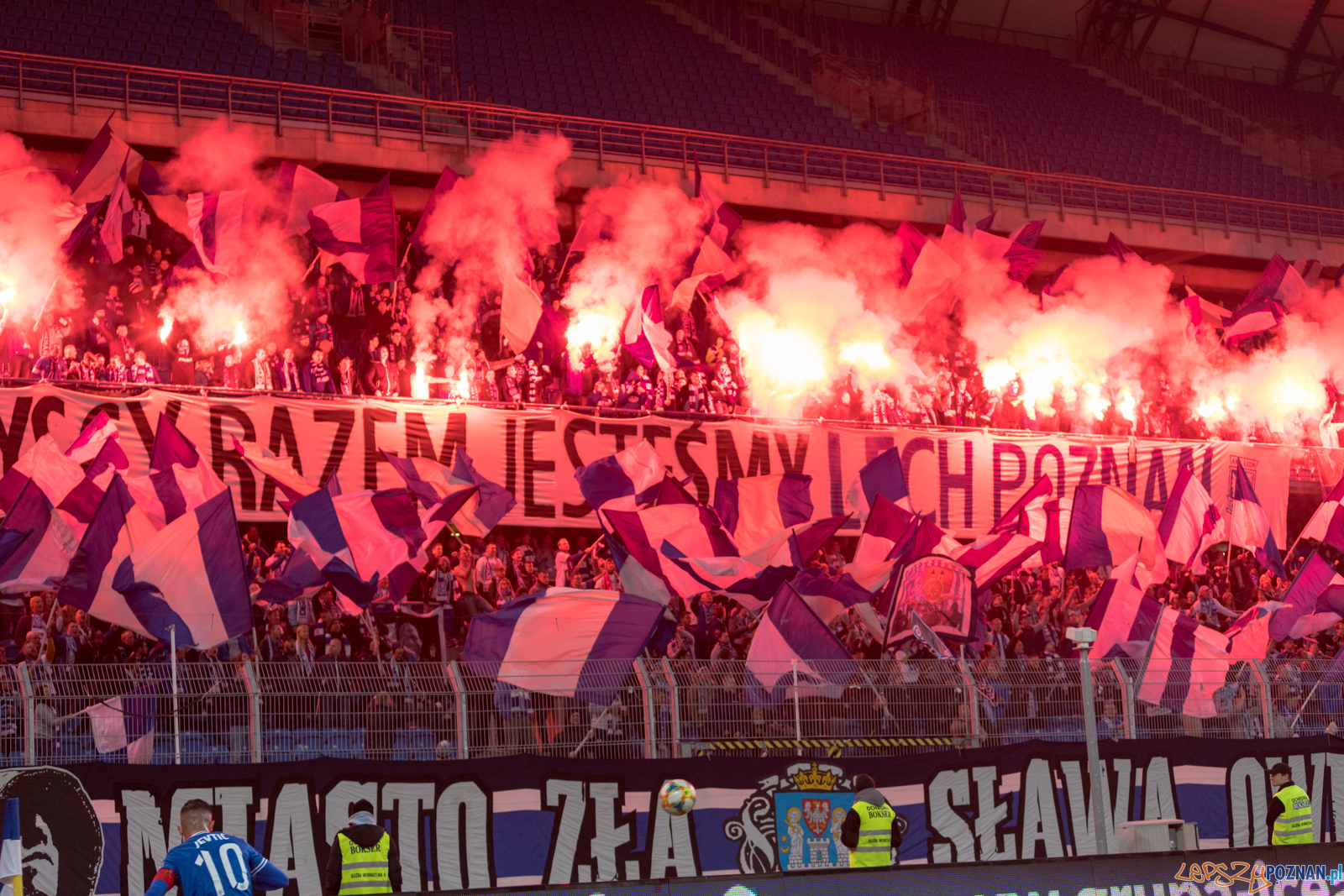 KKS Lech Poznań - Korona Kielce (najlepsi kibice na świecie  Foto: lepszyPOZNAN.pl/Piotr Rychter