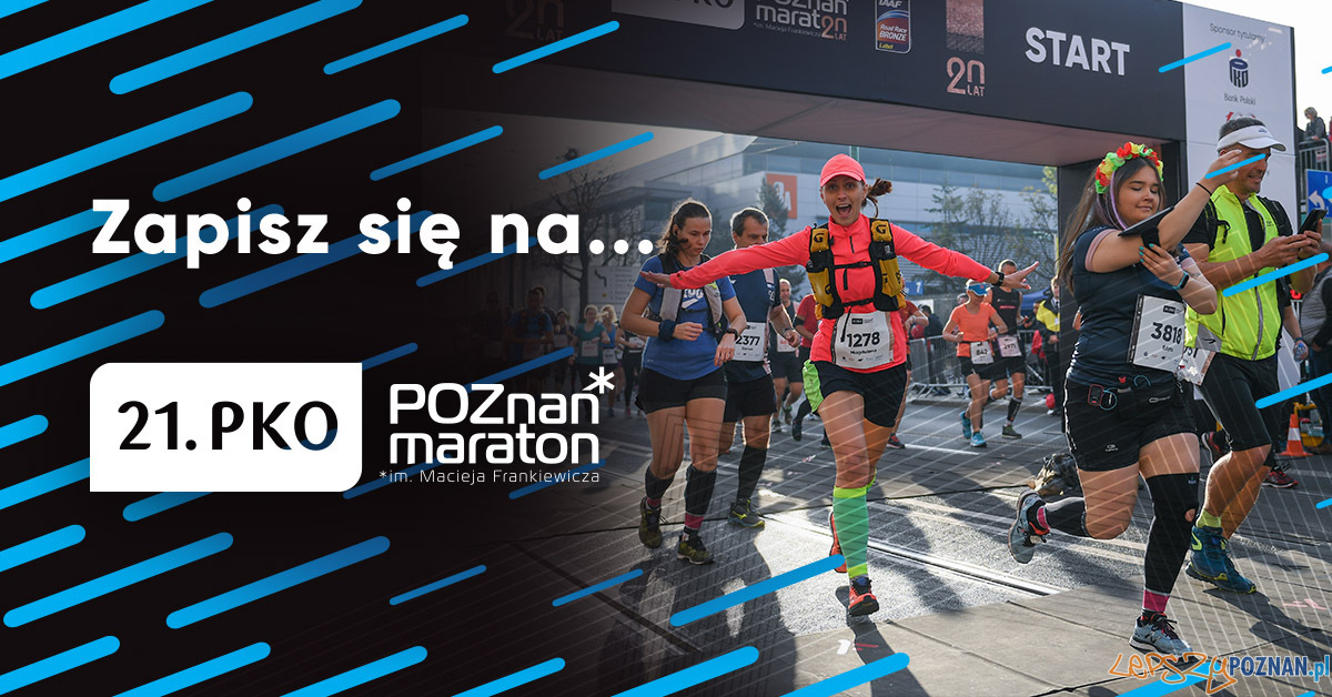 Ruszyły zapisy na Poznań Maraton 2020  Foto: materiały prasowe