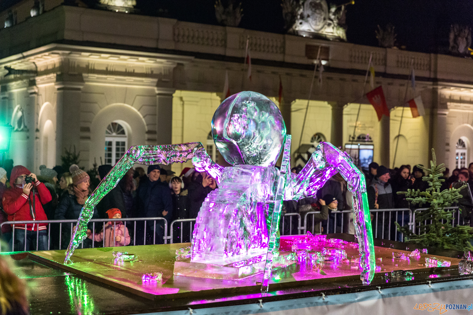 Poznań Ice Festival 2019 - Poznań 8.12.2019 r.  Foto: LepszyPOZNAN.pl / Paweł Rychter