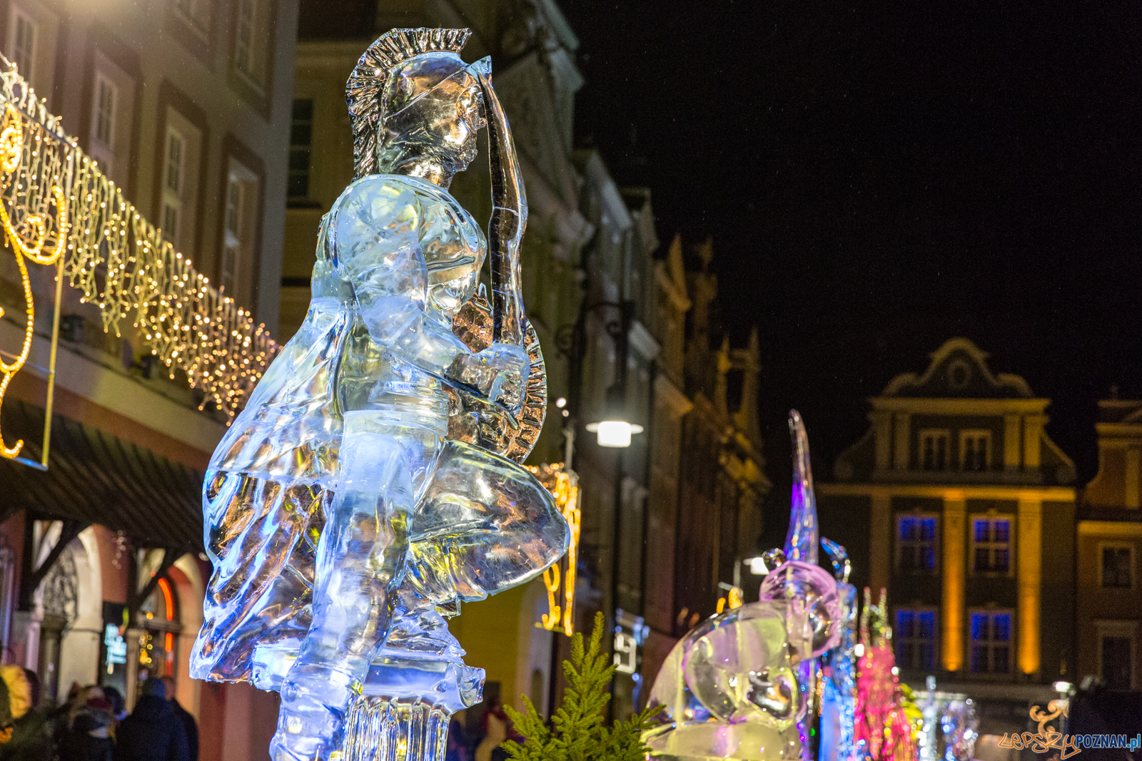 Poznań Ice Festival 2019 - Poznań 8.12.2019 r.  Foto: LepszyPOZNAN.pl / Paweł Rychter