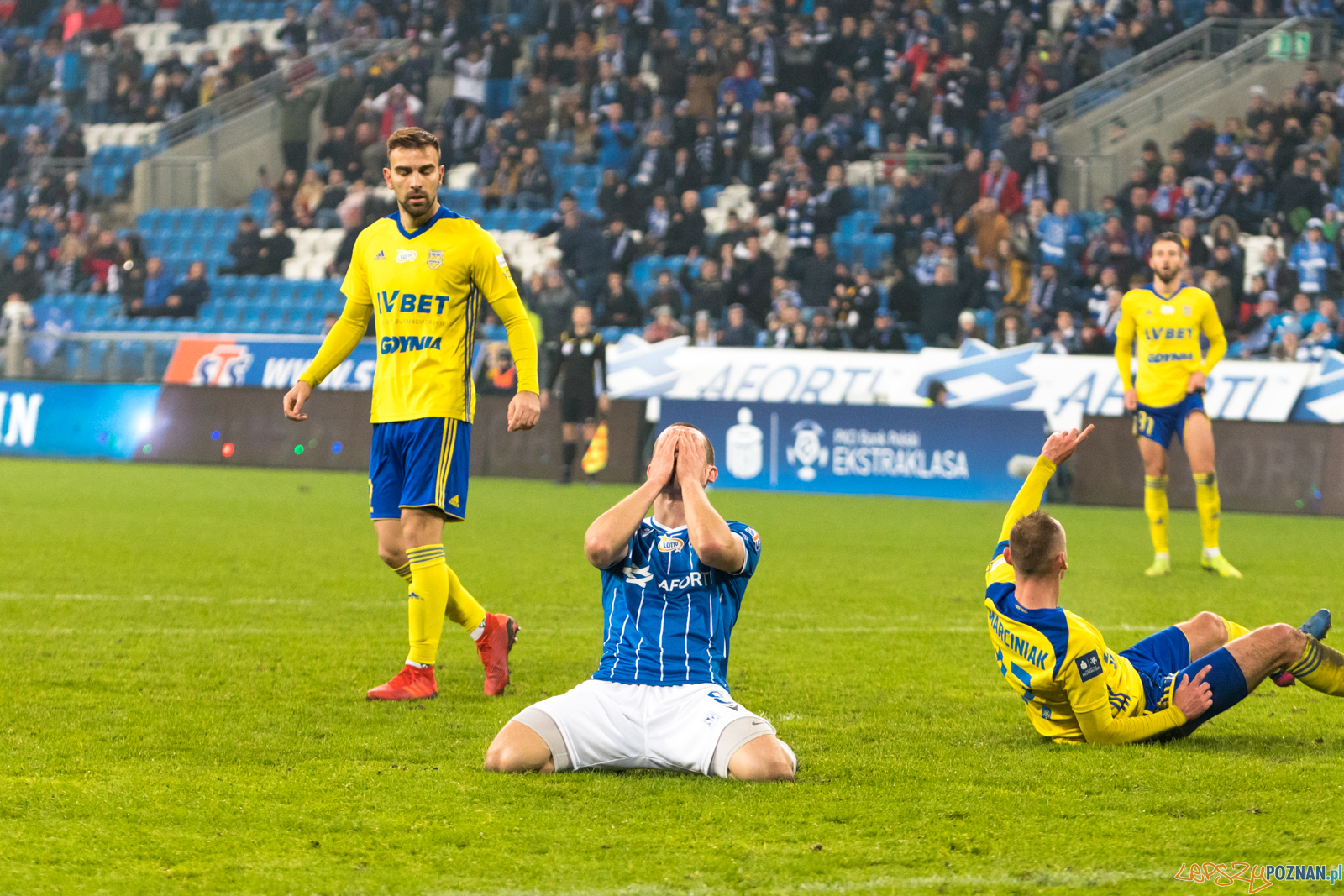 Lech Poznań - Arka Gdynia  Foto: lepszyPOZNAN.pl/Piotr Rychter