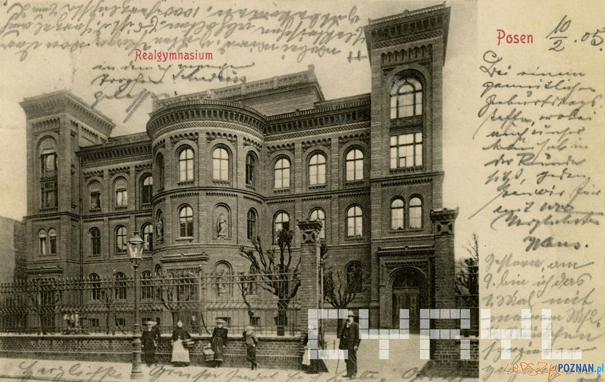Szkoła Realna Gimnazjum Bergera ok. 1900  Foto: Kolekcja Romana Trojanowicza - Cyryl