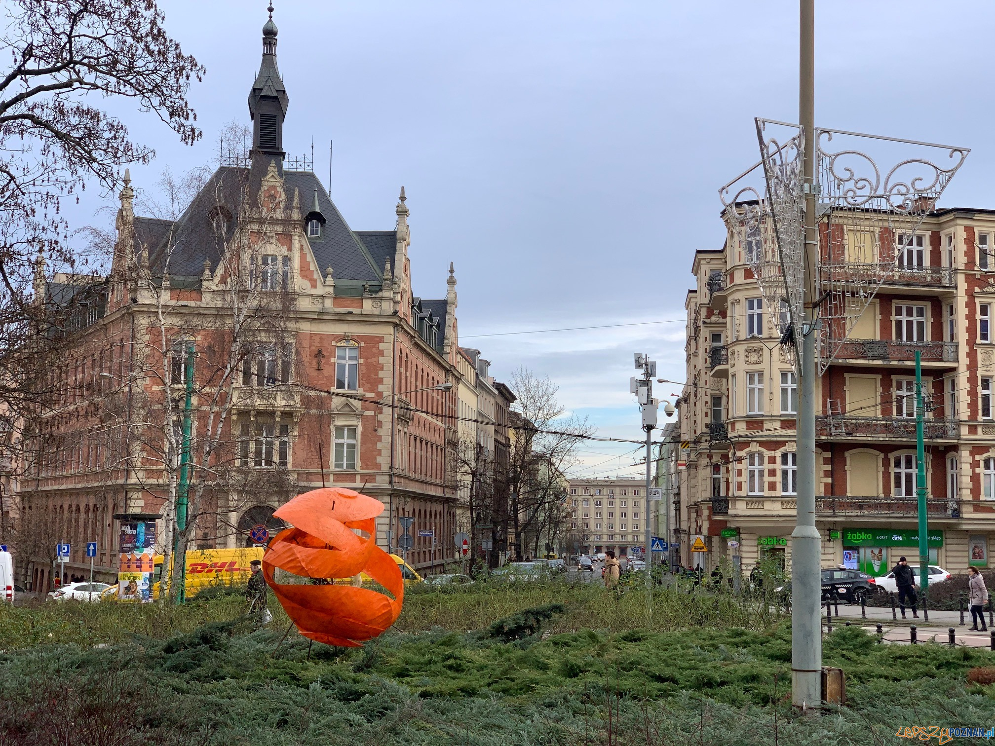 Plac Ratajskiego - park rzeźb  Foto: materiały UAM