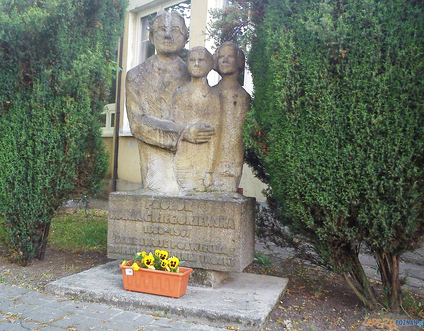 Maria Grzegorzewska pomnik  Foto: MOS8 / wikipedia / CC