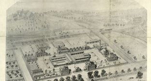 Stara Rzeźnia 1910 - plan  Foto: F. Motitz / Cyryl / Archiwum Państwowe 