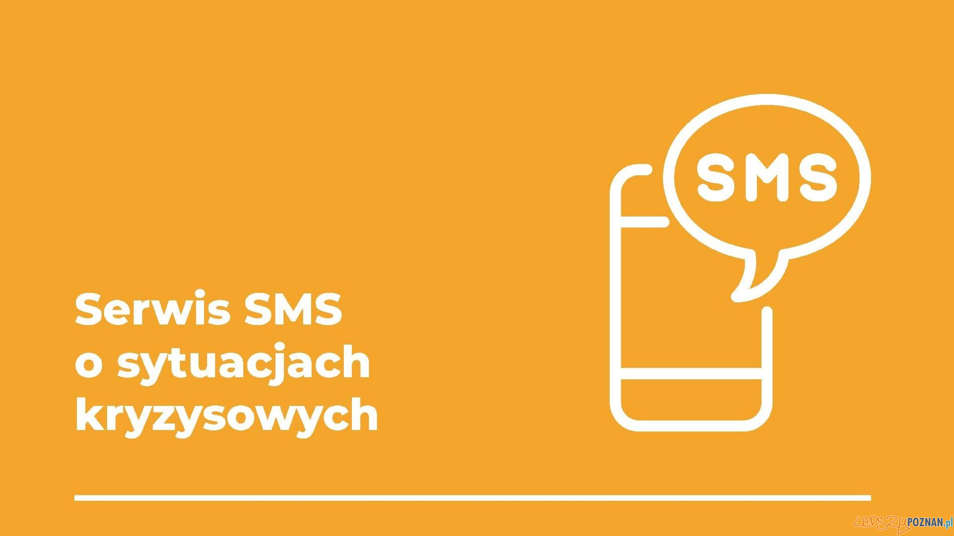 Serwis SMS o sytuacjach kryzysowych  Foto: materiały prasowe / UMP