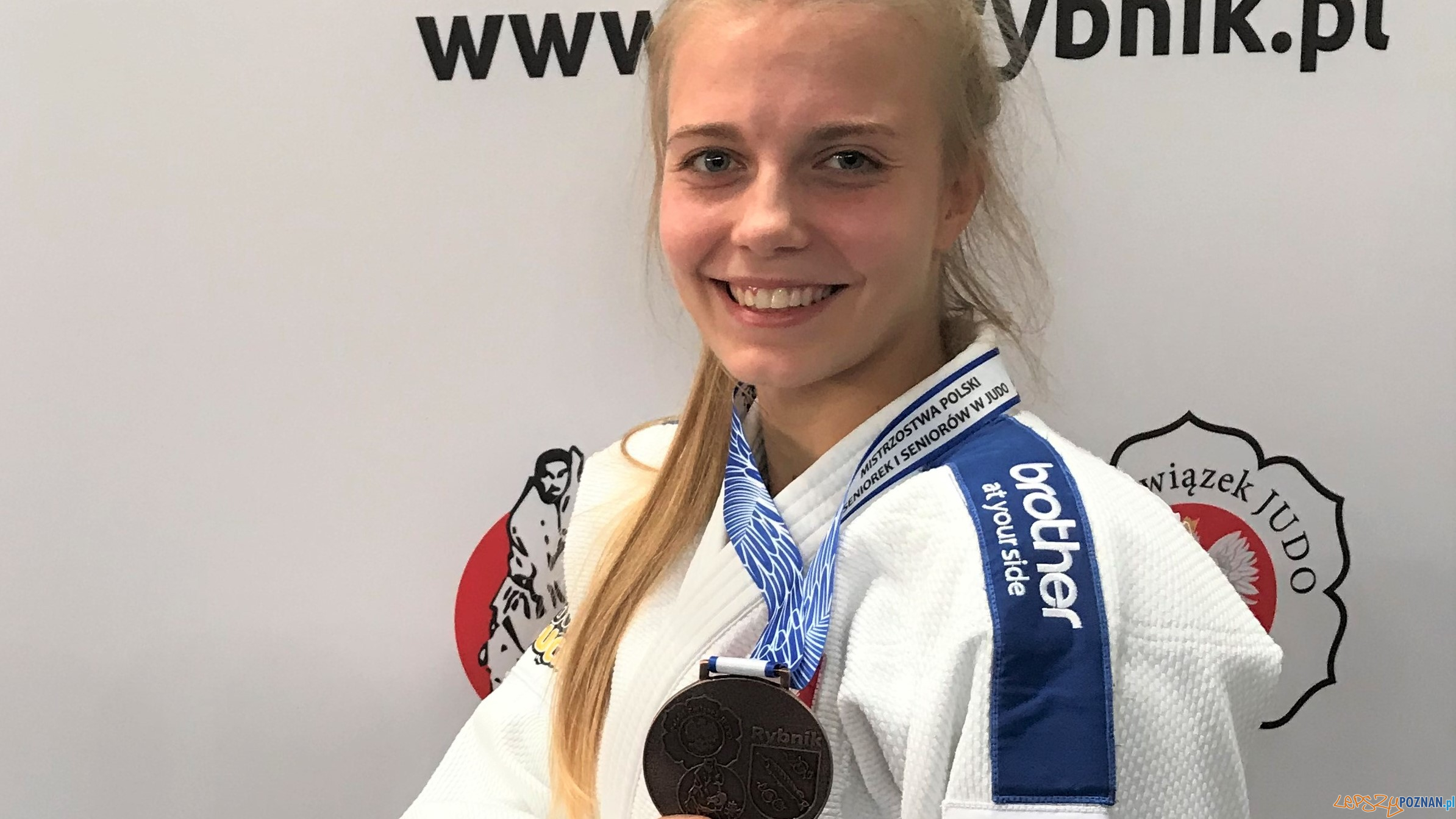 Eliza Wróblewska, zawodniczka Akademii Judo Poznań  Foto: Akademia Judo Poznań