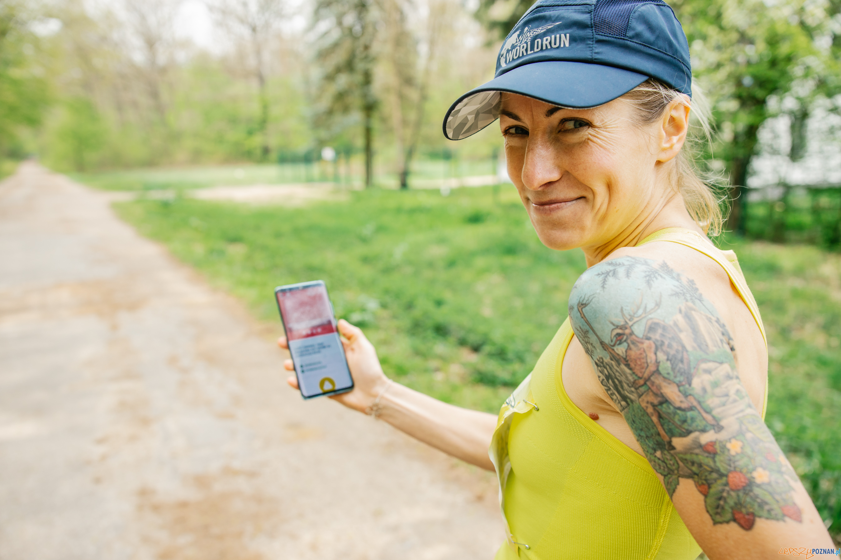 Dominika Stelmach pokonała 51,2km w biegu z aplikacją  Foto: materiały prasowe / Dorota Szulc