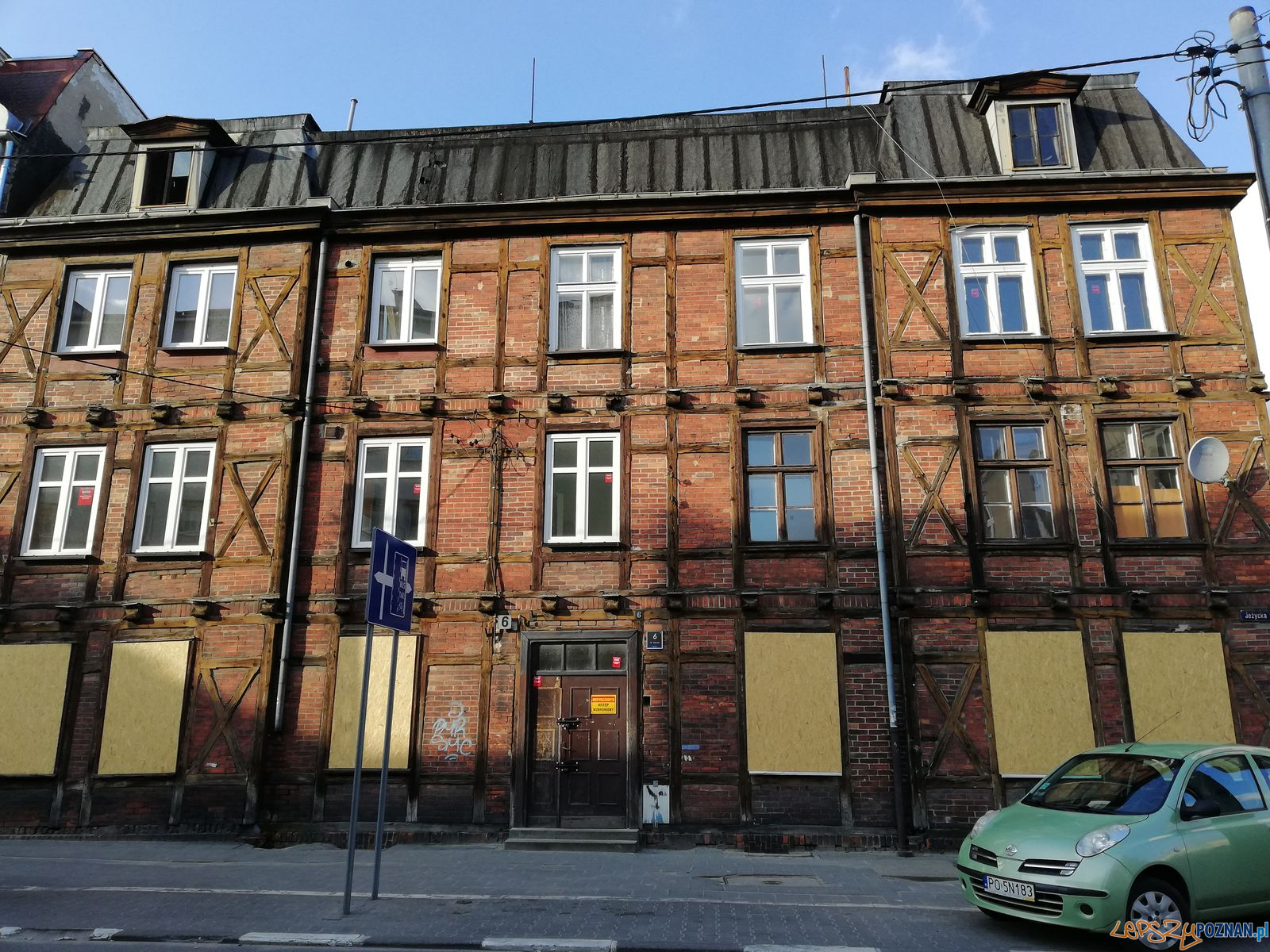 Kamienica szachulcowa, ul. Jeżycka  Foto: Tomasz Dworek