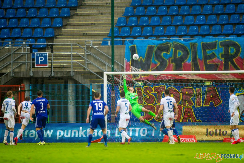 Piast Gliwice - Lech Poznań  Foto: lechpoznan.pl / Przemysław Szyszka