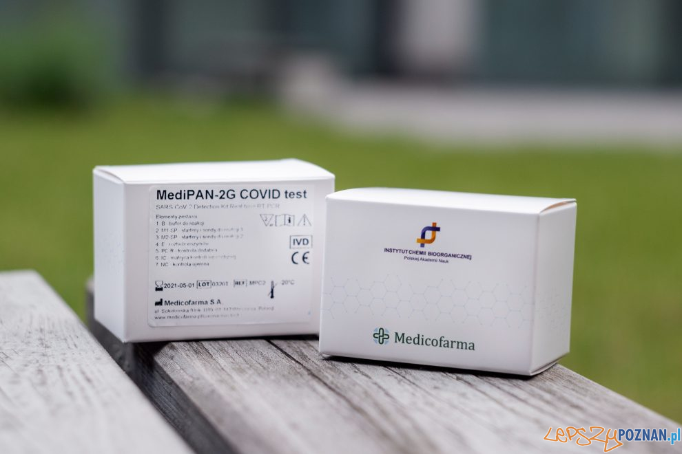 Test  MediPAN 2G  Foto: materiały prasowe Instytutu Chemii  Bioorganicznej PAN