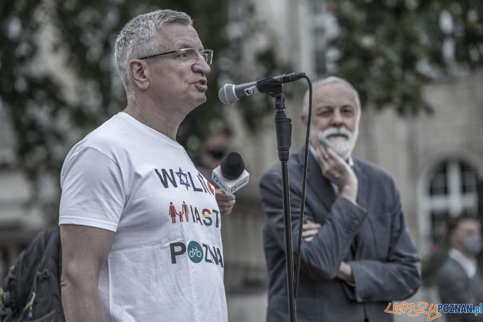 Obywatelski wieczór wyborczy  Placu Wolności  Foto: lepszyPOZNAN.pl/Ewelina Jaśkowiak