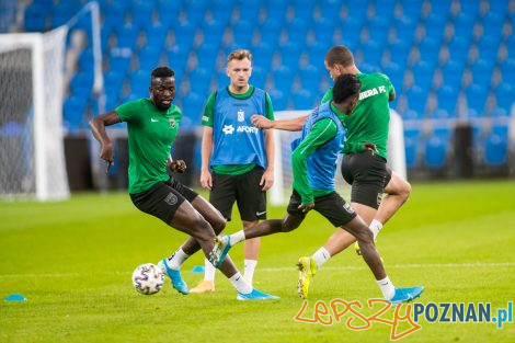 FK Valmiera - trening  Foto: lechpoznan.pl /Przemysław Szyszka