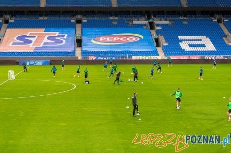 FK Valmiera - trening  Foto: lechpoznan.pl /Przemysław Szyszka