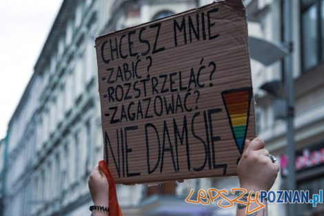 Protest - Poznań broni tęczy  Foto: Przemysław Łukaszyk