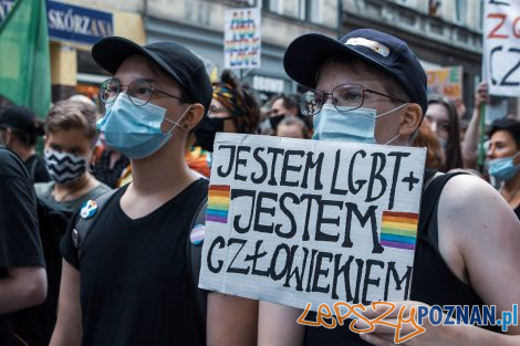 Protest - Poznań broni tęczy  Foto: Przemysław Łukaszyk