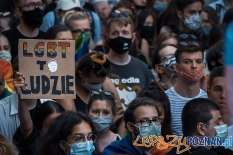 Protest - Poznań broni tęczy  Foto: Przemysław Łukaszyk