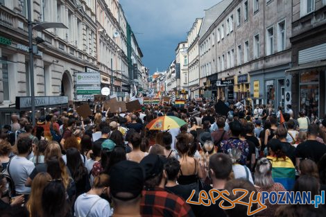 Protest - Poznań broni tęczy  Foto: Przemysław Łukaszyk