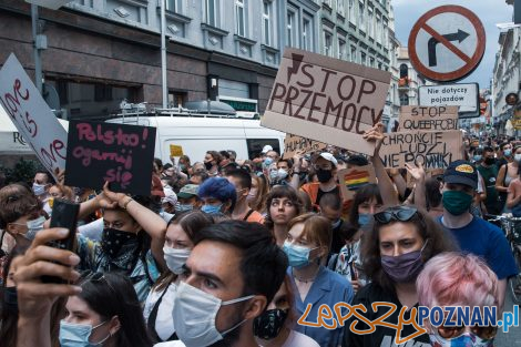 Protest - Poznań broni tęczy  Foto: Przemysław Łukaszyk