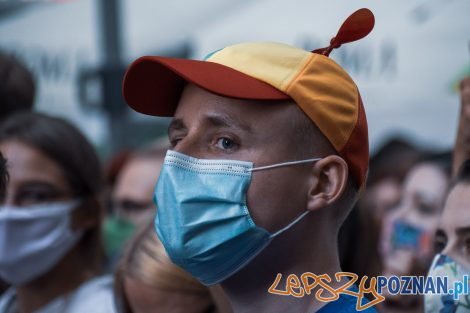 Protest - Poznań broni tęczy  Foto: Przemysław Łukaszyk