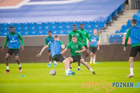 FK Valmiera - trening  Foto: lechpoznan.pl /Przemysław Szyszka