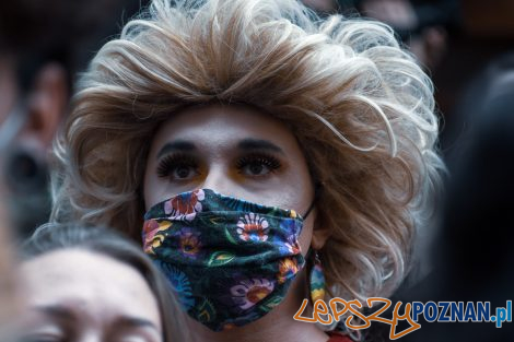 Protest - Poznań broni tęczy  Foto: Przemysław Łukaszyk