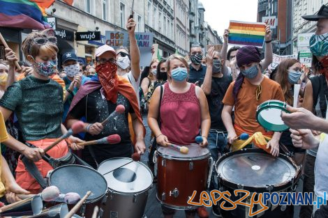 Protest - Poznań broni tęczy  Foto: Przemysław Łukaszyk