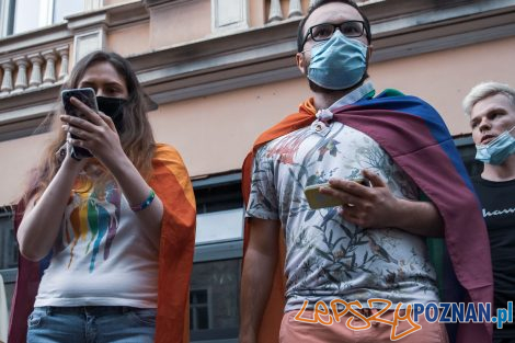 Protest - Poznań broni tęczy  Foto: Przemysław Łukaszyk