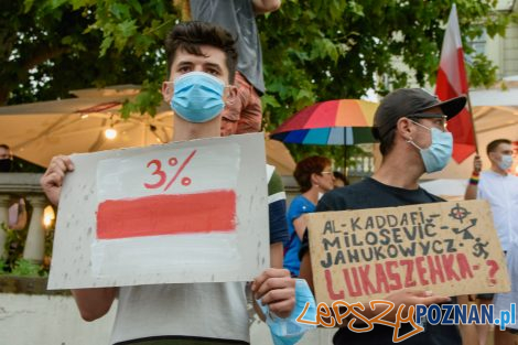 Solidarni z Białorusią  Foto: Przemysław Łukaszyk