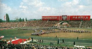 Dożynki 1974 Stadion Wilda  Foto: fotopolska