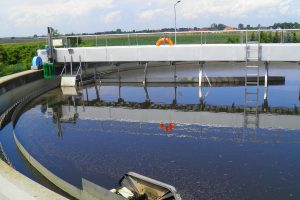 Oczyszczalnia ścieków w Tarnowie Podgórnym  Foto: TP-KOM