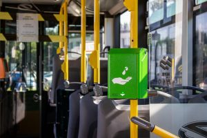 Nowe dezynfektory w tramwajach i autobusach  Foto: MPK