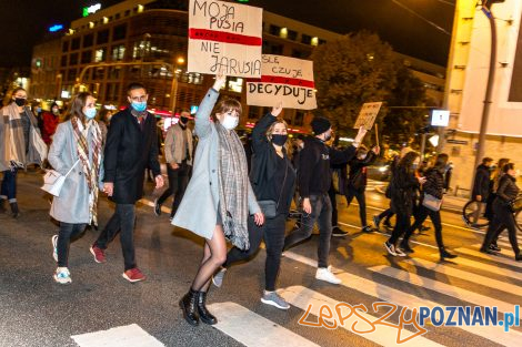 Strajk Kobiet Poznań: Aborcja wszedzie, bo była jest i będzie  Foto: LepszyPOZNAN.pl / Paweł Rychter