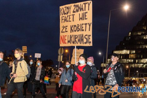 Strajk Kobiet Poznań: Aborcja wszedzie, bo była jest i będzie  Foto: LepszyPOZNAN.pl / Paweł Rychter