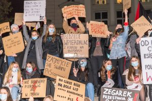 Strajk Kobiet Poznań: Aborcja wszedzie, bo była jest i będzie  Foto: LepszyPOZNAN.pl / Paweł Rychter