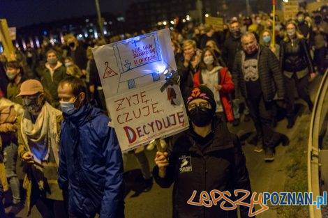 Strajk Kobiet Poznań: Aborcja wszedzie, bo była jest i będzie  Foto: LepszyPOZNAN.pl / Paweł Rychter