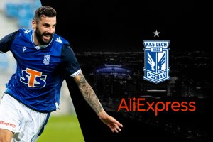 Lech Poznań gra z Aliexpress  Foto: materiały prasowe / lechpoznan.pl