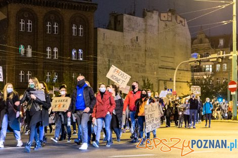 Strajk Kobiet Poznań: Aborcja wszedzie, bo była jest i będzie  Foto: LepszyPOZNAN.pl / Paweł Rychter