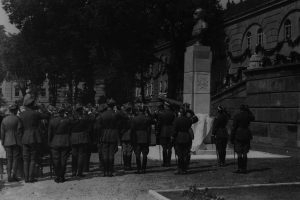 Cytadela pomnik Pilsudskiego 1930  Foto: NAC domena publiczna