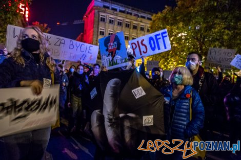 Strajk Kobiet Poznań: Aborcja wszedzie, bo była jest i będzie  Foto: LepszyPOZNAN.pl / Paweł Rychter