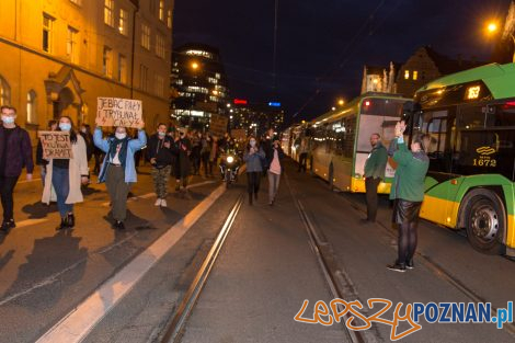 Strajk Kobiet Poznań: Aborcja wszedzie, bo była jest i będzie  Foto: LepszyPOZNAN.pl / Paweł Rychter