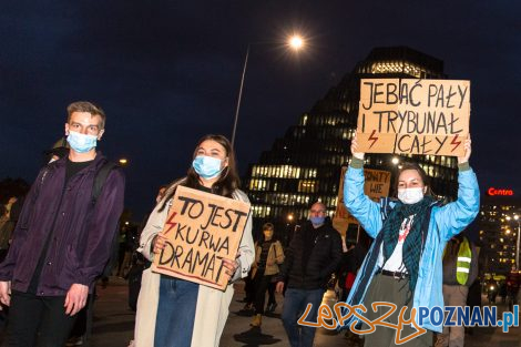 Strajk Kobiet Poznań: Aborcja wszedzie, bo była jest i będzie  Foto: LepszyPOZNAN.pl / Paweł Rychter